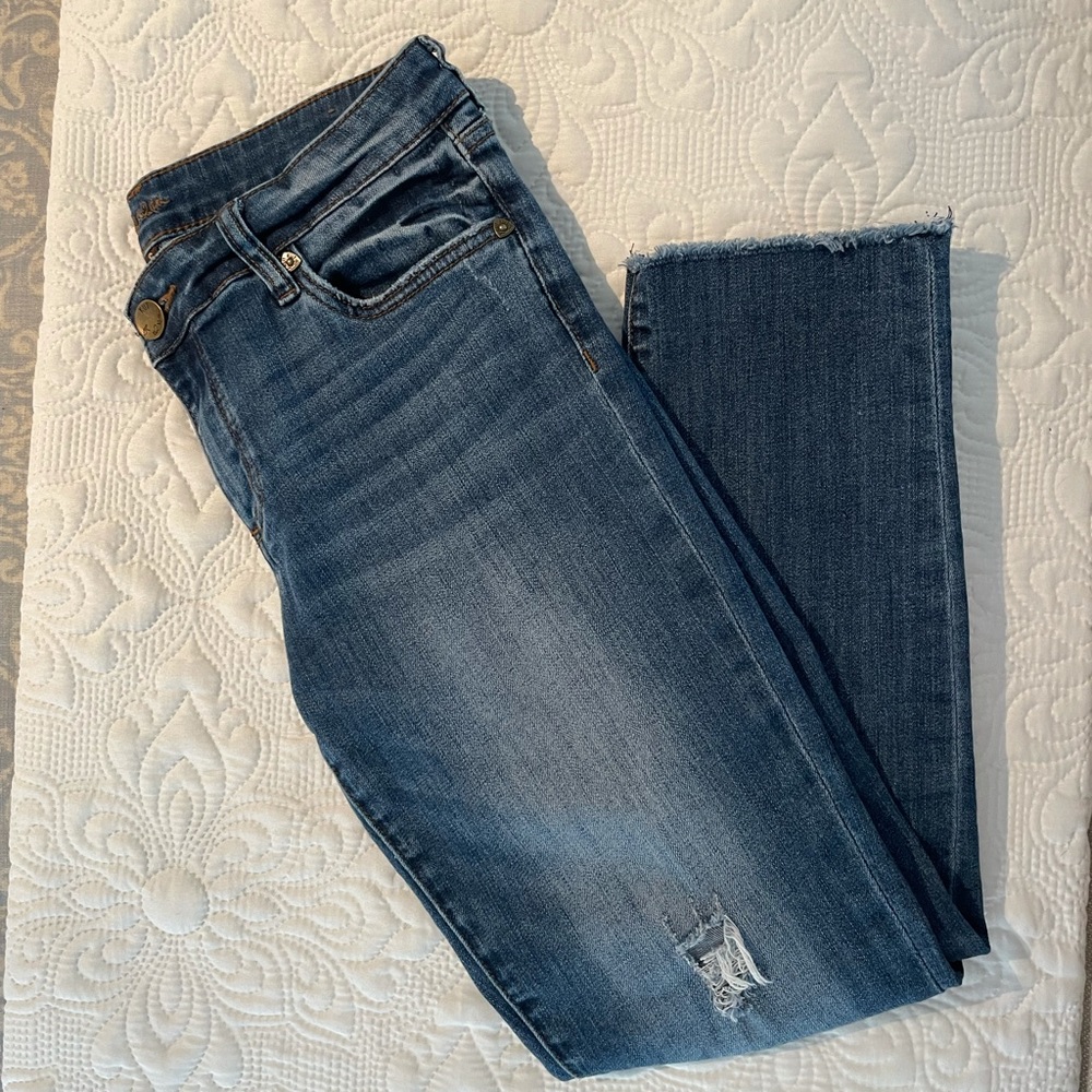 KUT from the Kloth Straight Leg Crop Size 6
